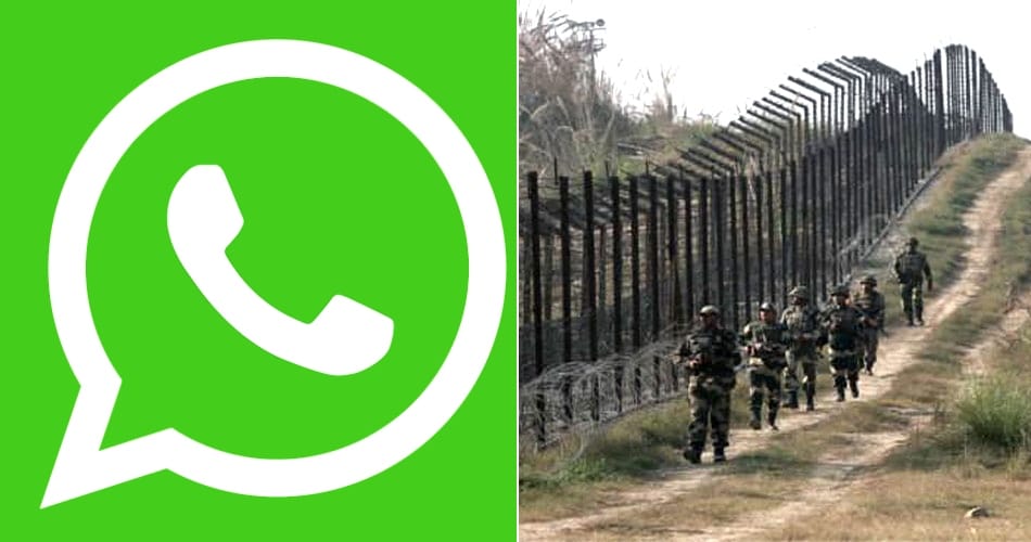 Smuggling on border through Whats app