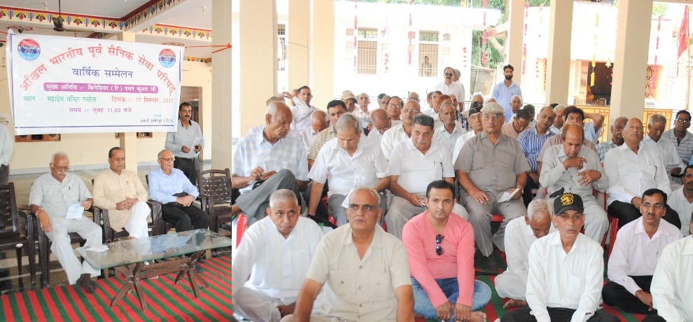 Ex servicemen angry over no seniority benefits in Himachal Government job