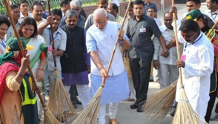 Hidden agenda of bjp behind swaksh Bharat Mishan