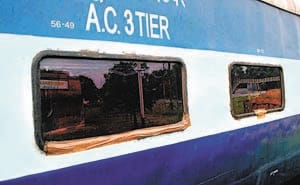 damage coaches giving invitaion to accident