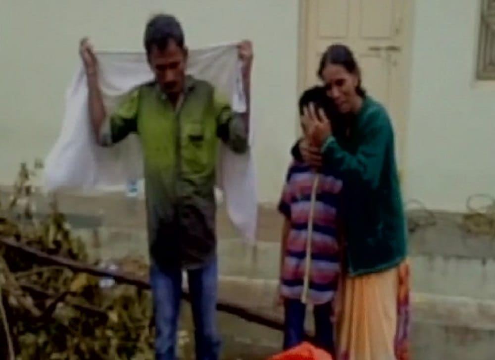 Family Spent Night In Rain Outside Home With Son Dead Body in Hyderabad