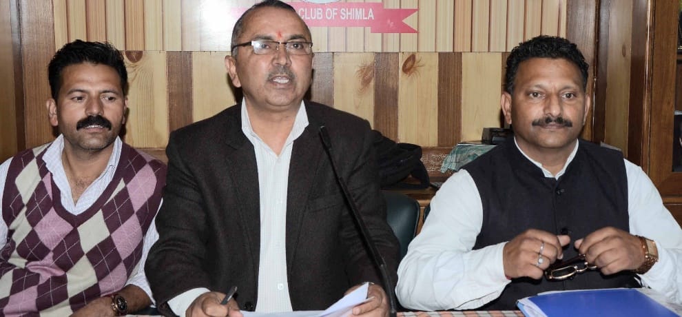 veterinary pharmacist protest in shimla