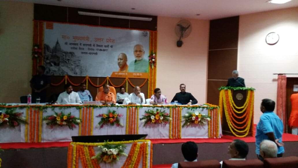 chief minister yogi aditynath do these type of work in varanasi