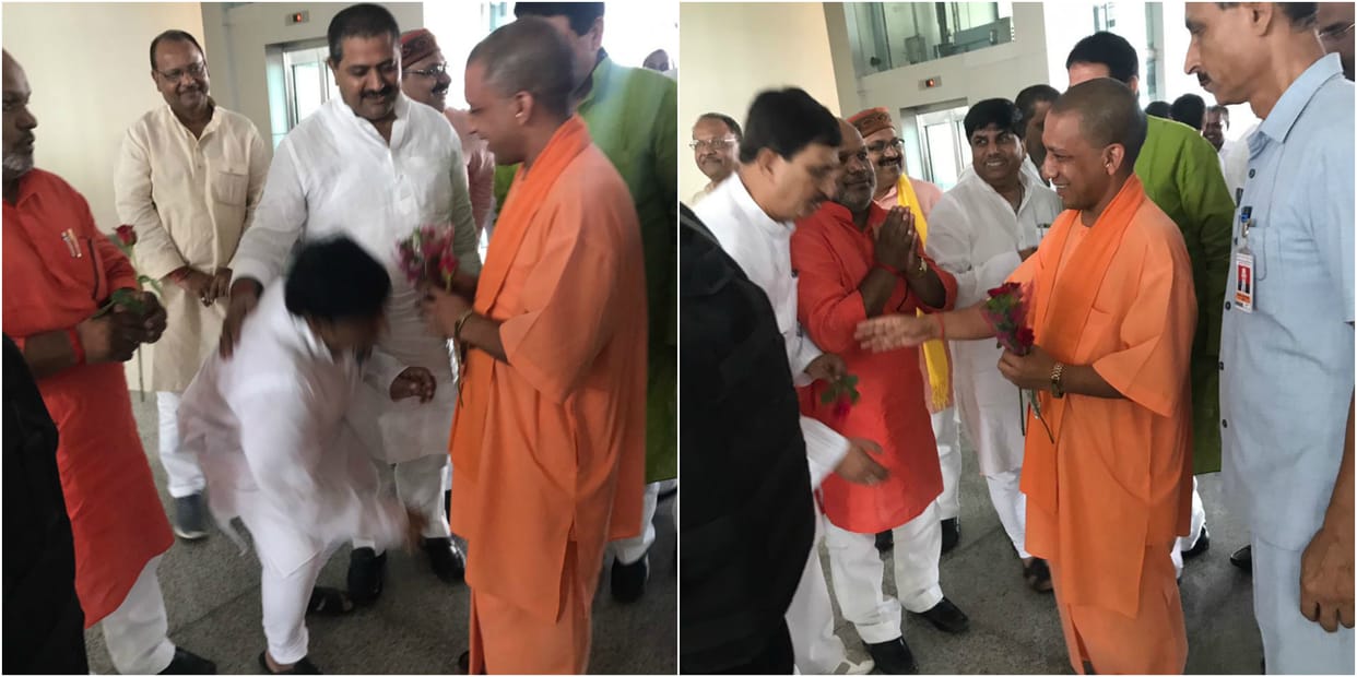 chief minister yogi arrived varanasi Rout diverson