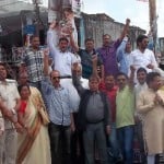 कांग्रेस ने महंगाई का विरोध किया