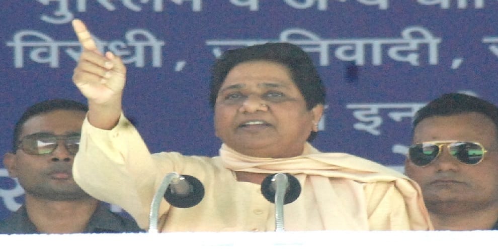Mayawati said, shabbirpur Violence BJP had created my death plan