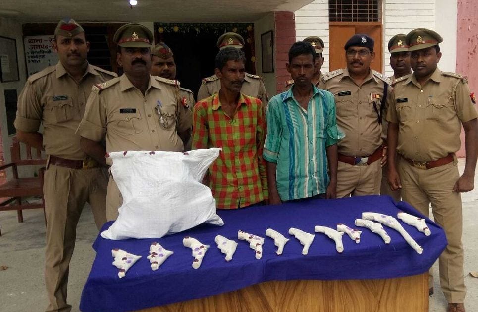 Illegal factory caught, two arrested