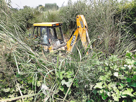 Farmers raised these steps after MLA and officiers did not listen