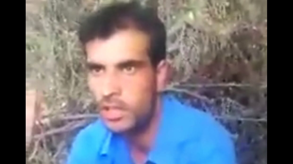 a man video goes to viral on social media in jammu kashmir