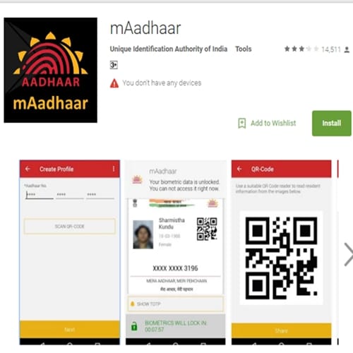 mAadhaar App