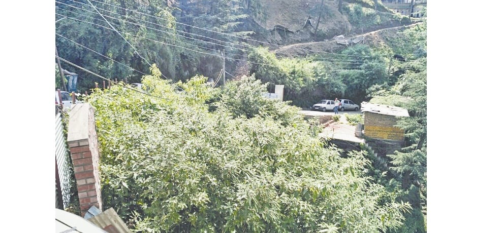Negligence by mc shimla in parking construction
