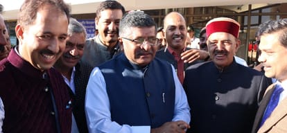 union it minister ravi shankar prasad statement over cm face in himachal assembly elections