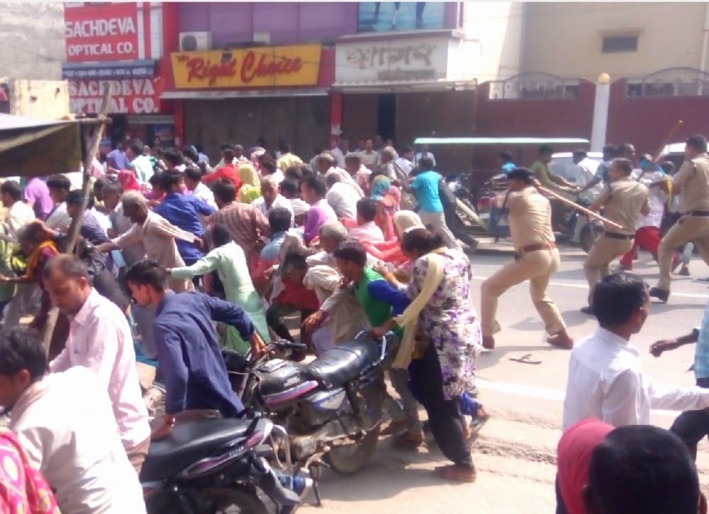 police beaten then arrested people in roorkee