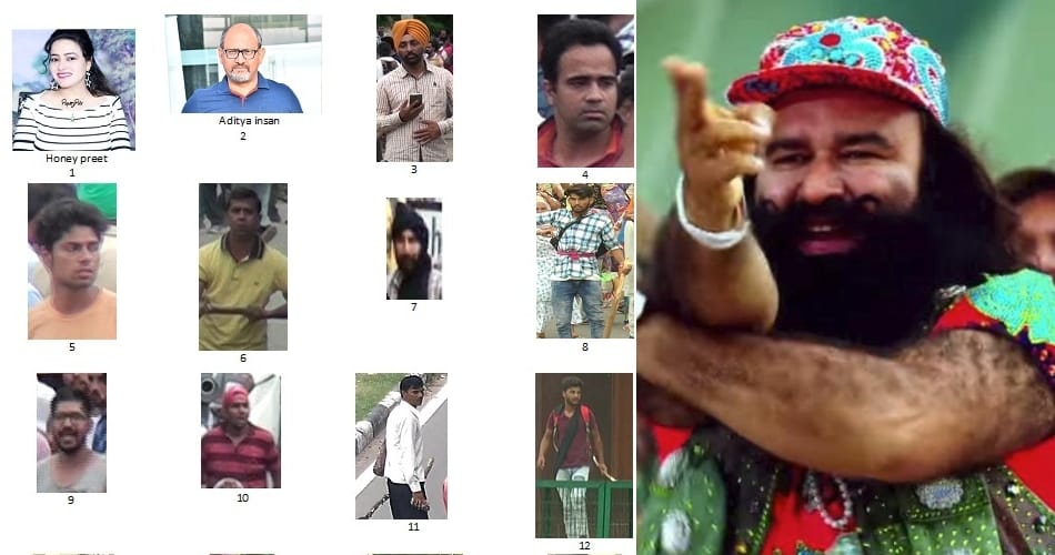 Haryana Police releases list of 43 people wanted over violence post Ram Rahim conviction
