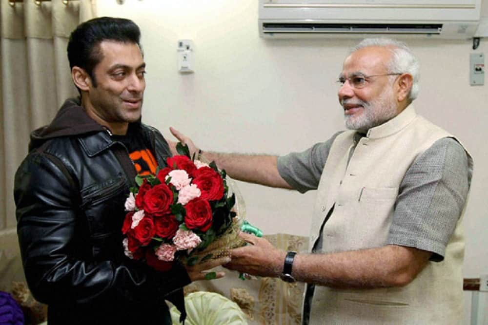 bollywood celebrity salman khan riteish deshmukh wished pm narendra modi birthday