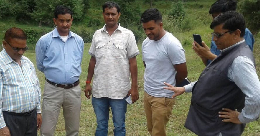Terrestrial inspection in kolidhek