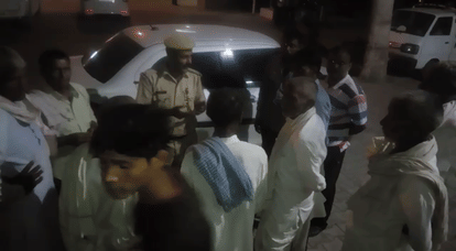 criminal brutally beaten up by the villagers video got viral 