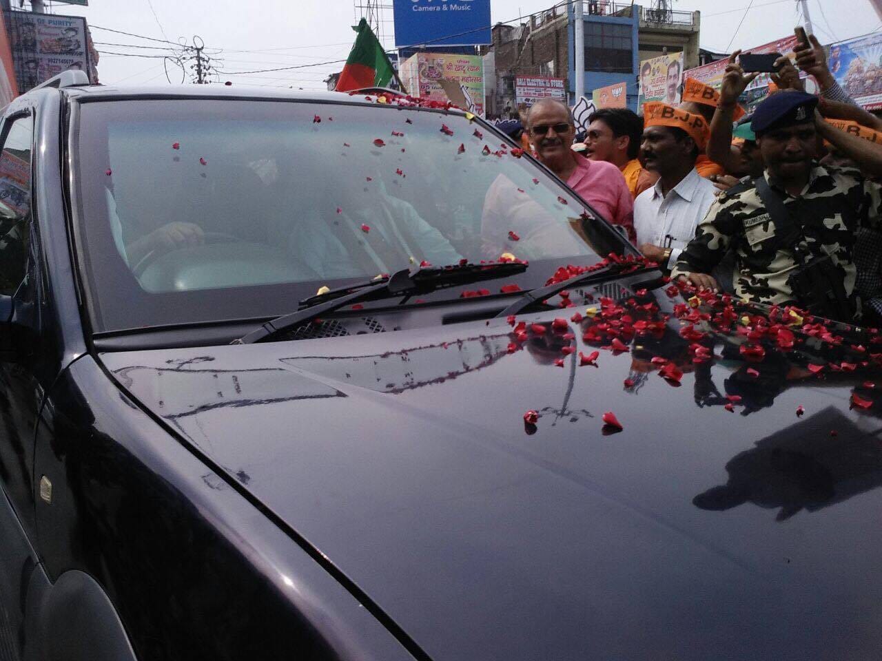 amit shah rarest welcome in dehradun