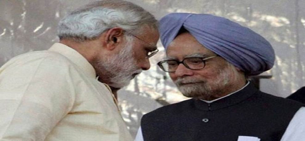 manmohan singh targeted central government on note ban and gst  