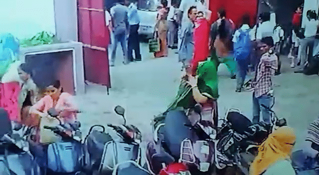 theft in school campus of agra 