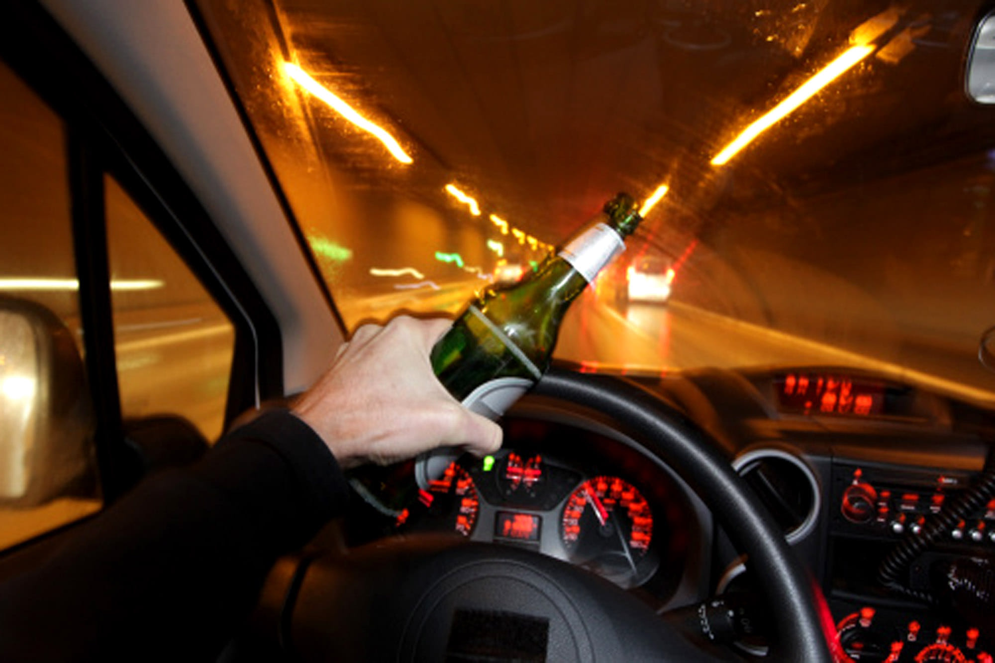 shock after sleep and drink alcohol during driving