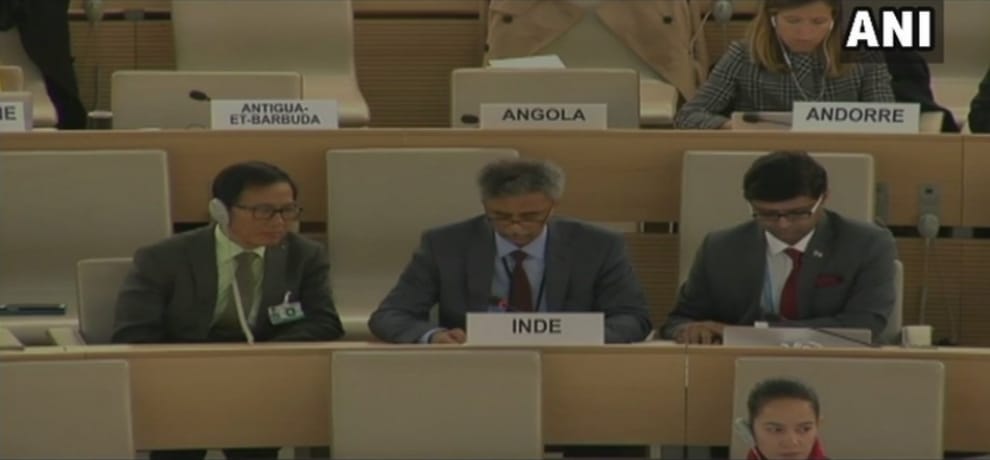 india said in Un, long term solution for Rakhine is Social and economic development
