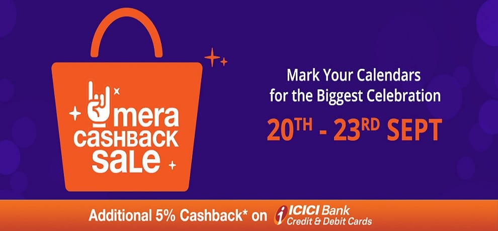 Paytm Mall Mera Cashback Sale