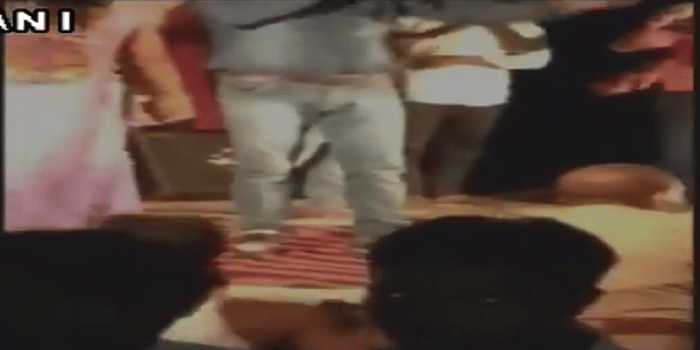 in darbhanga bihar police ASI suspended for dancing with bar dancer after consuming liquor