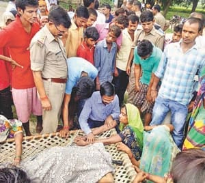 girl died of high t=voltage current