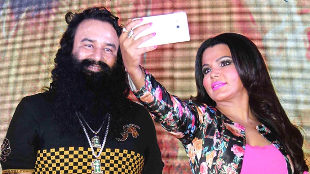 rakesh sawant will direct ram rahim biopic, rakhi sawant honeypreet role, raza murad as ram rahim