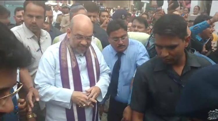 amit shah dalit family lunch menu
