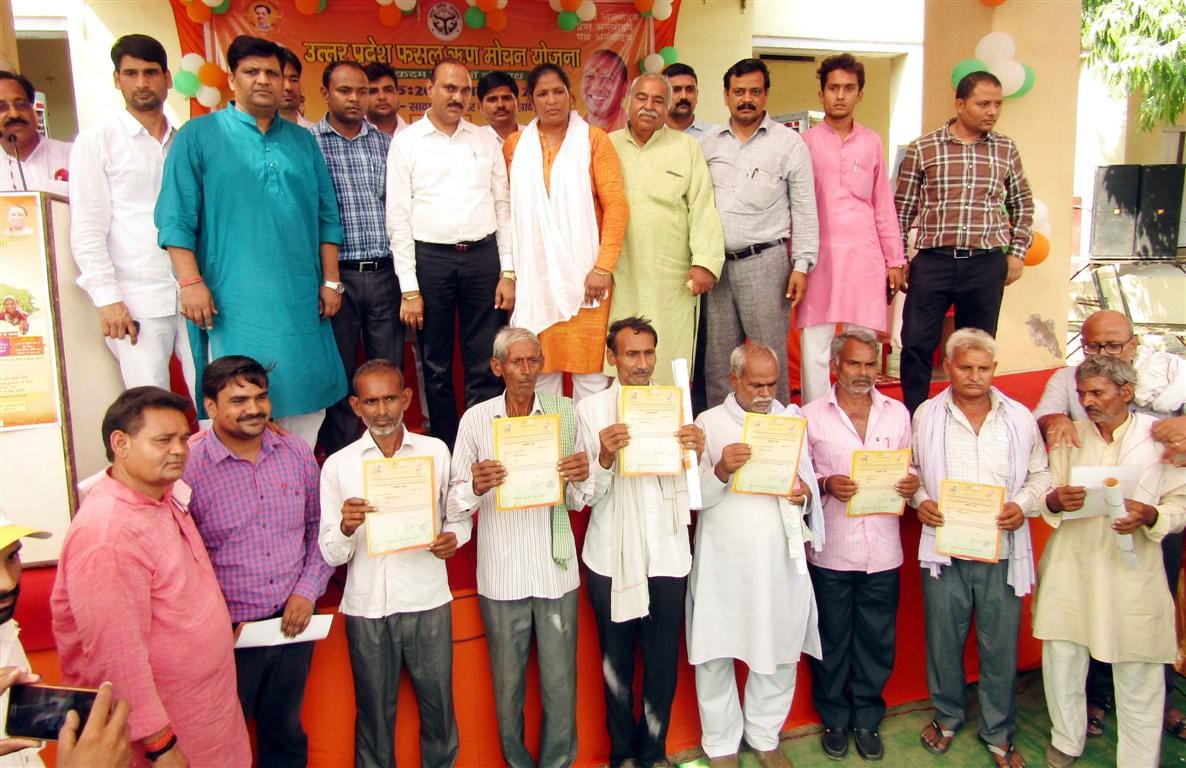  Certificate of debt waiver distributed to 1500 farmers