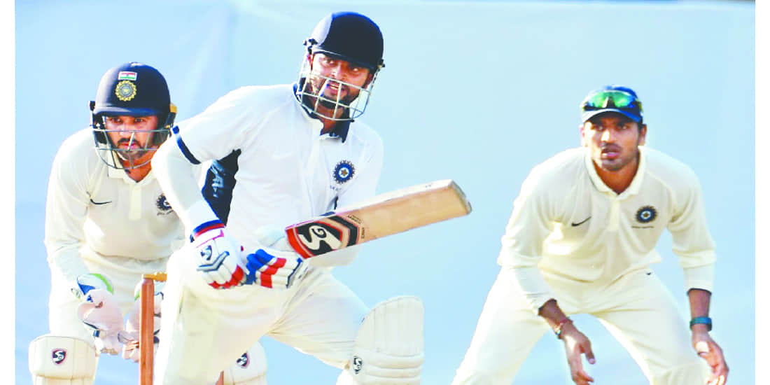 suresh raina gets out on zero against karnataka in ranji trophy