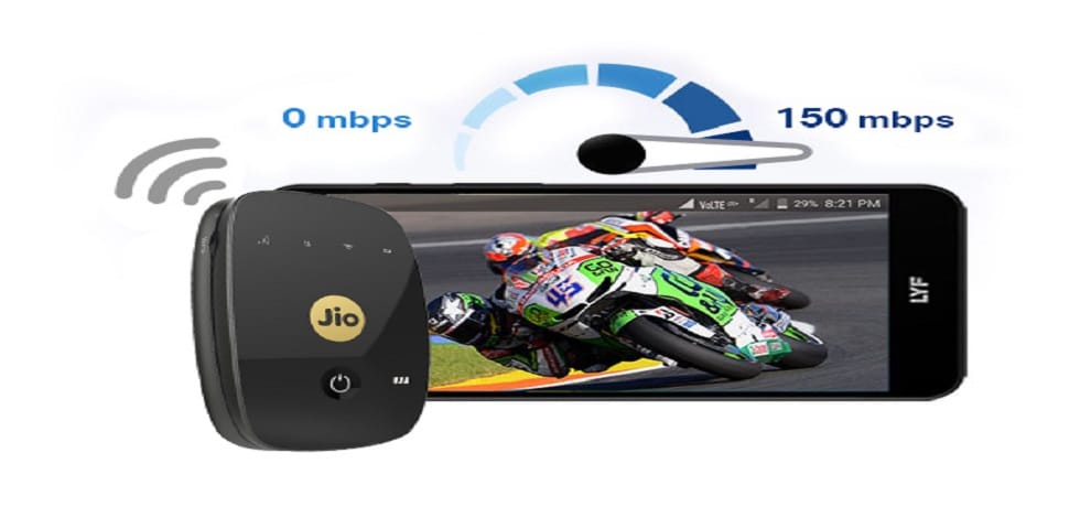 JioFi hotspot dongle on sale at over 50 per cent discount