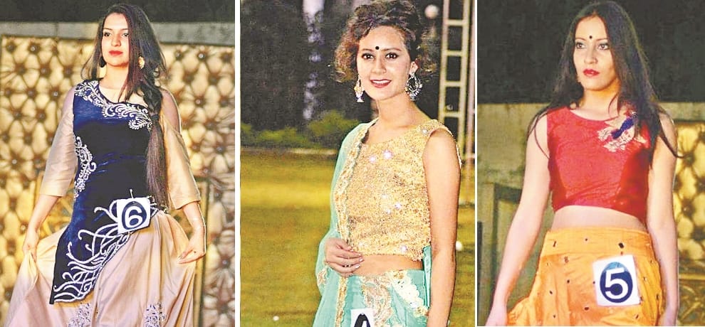 three beauties of himachal in miss india egjortic compition