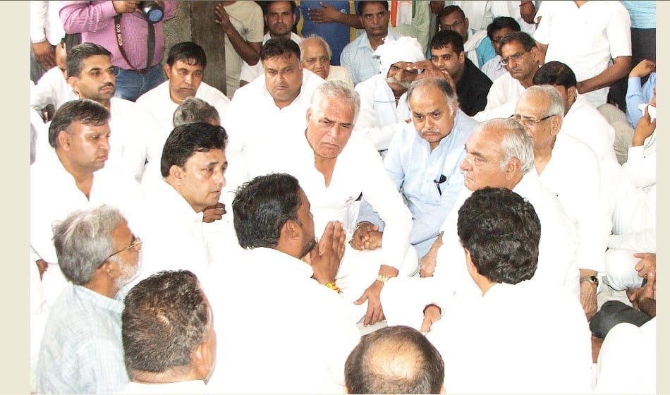 ex cm bhupendra singh hudda visited palwali village
