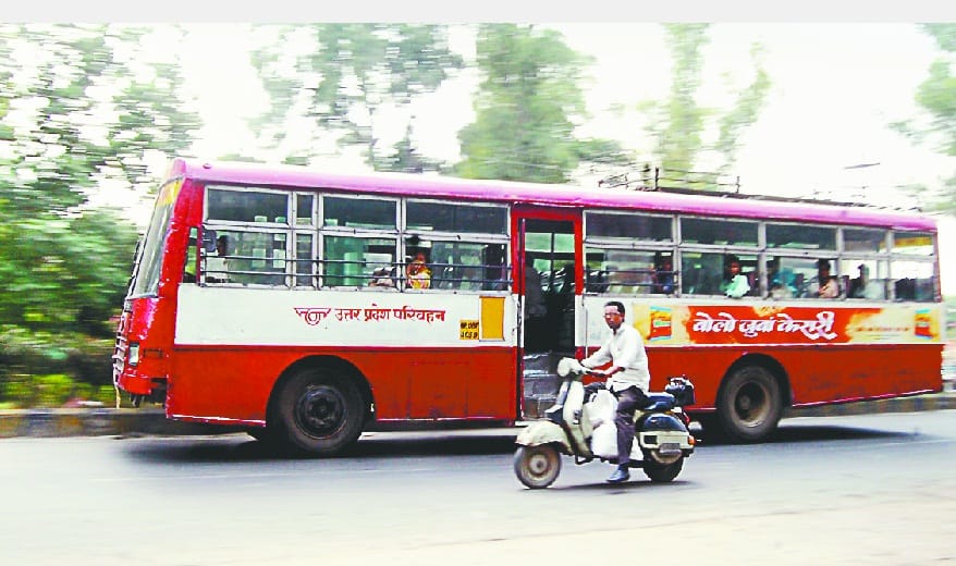 roadways bus speed 80 km  
