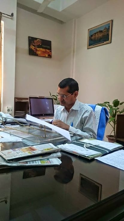 threat call given by a man to rpsc deputy secretary in ajmer 