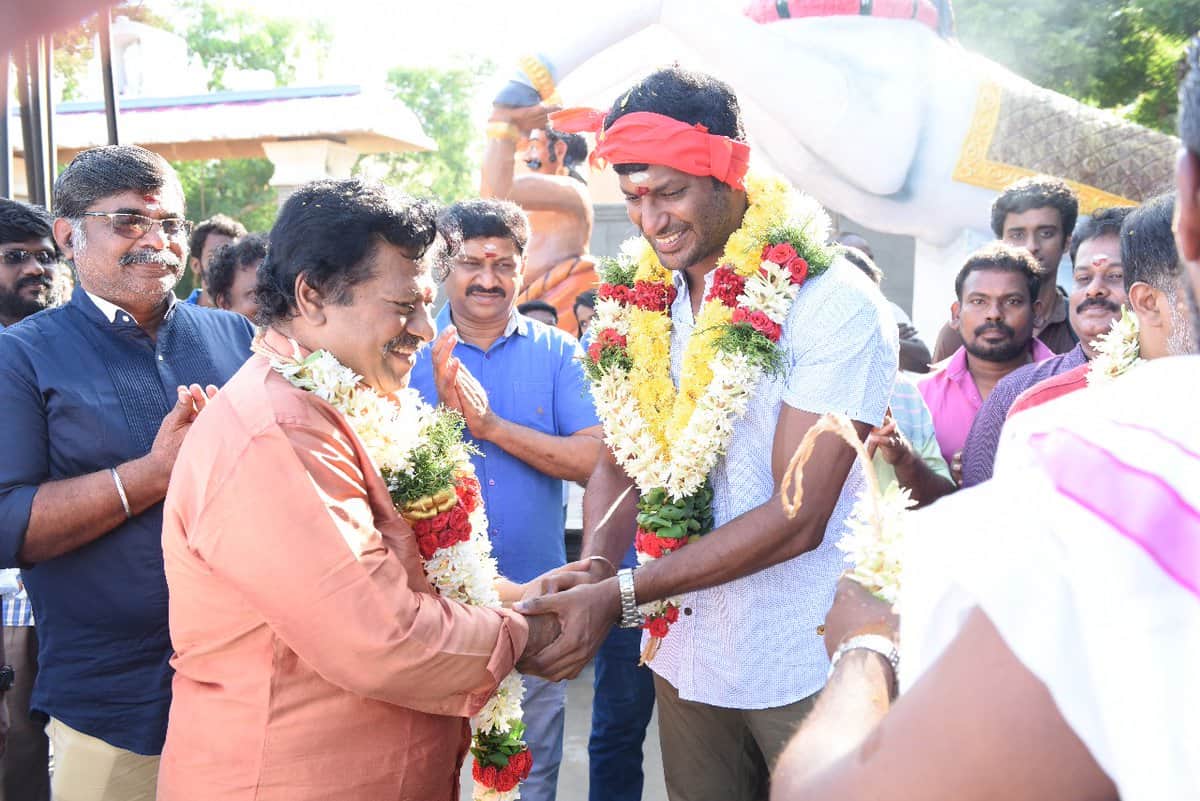 shooting started for Vishal's Sandakozhi 2