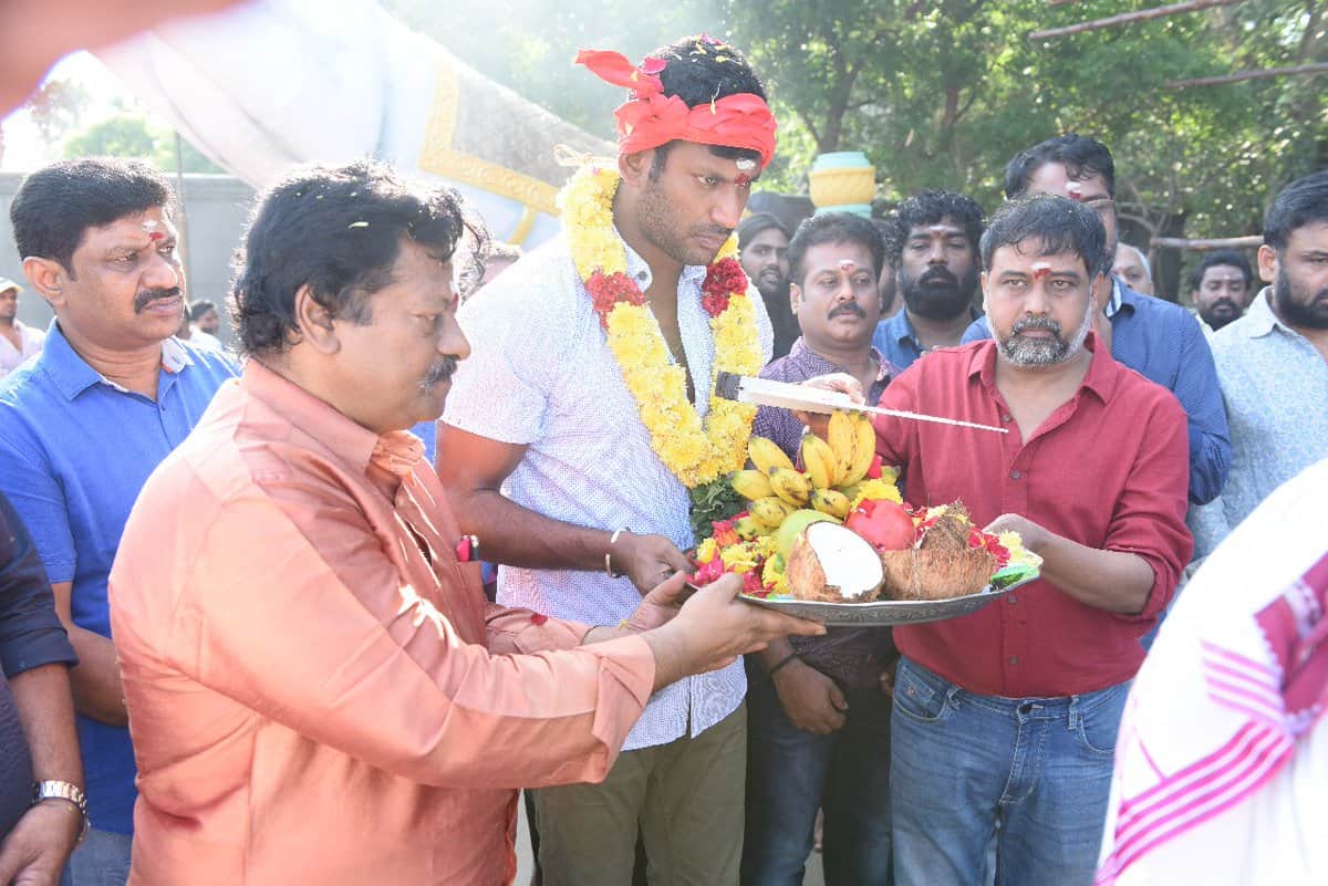 shooting started for Vishal's Sandakozhi 2