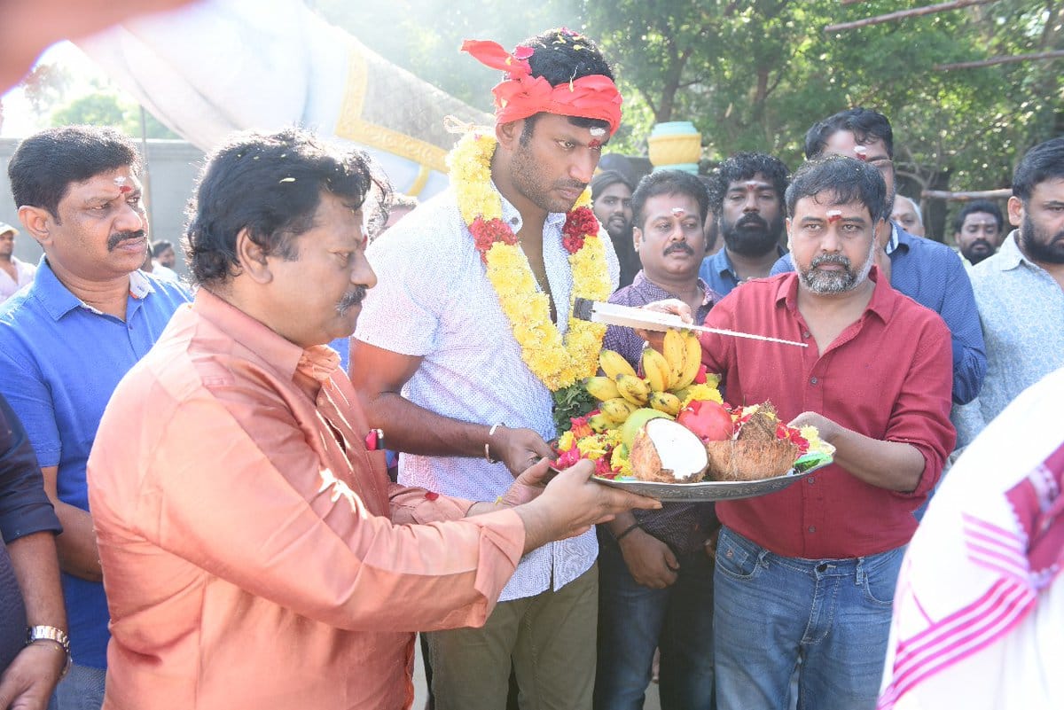 shooting started for Vishal's Sandakozhi 2