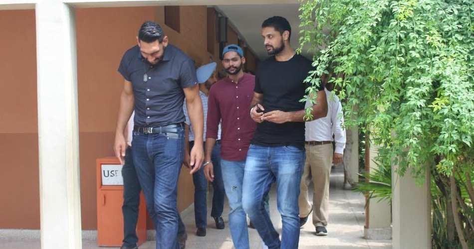 basketball player satnam singh bhamra at chandigarh