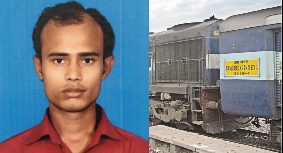 youth Missing from train returning from Bangalore railway ministry tweeted
