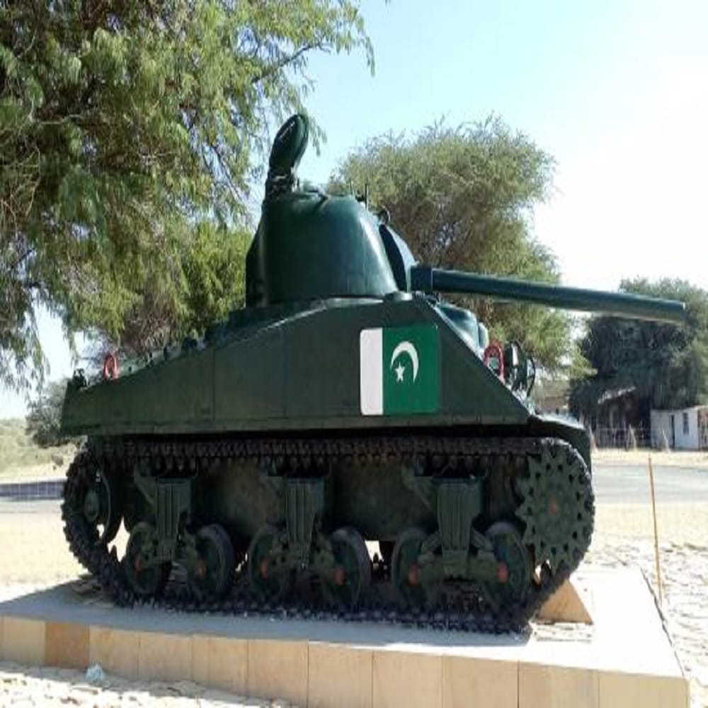 Tank on crossing on meerut roads says the story of victory of indian army