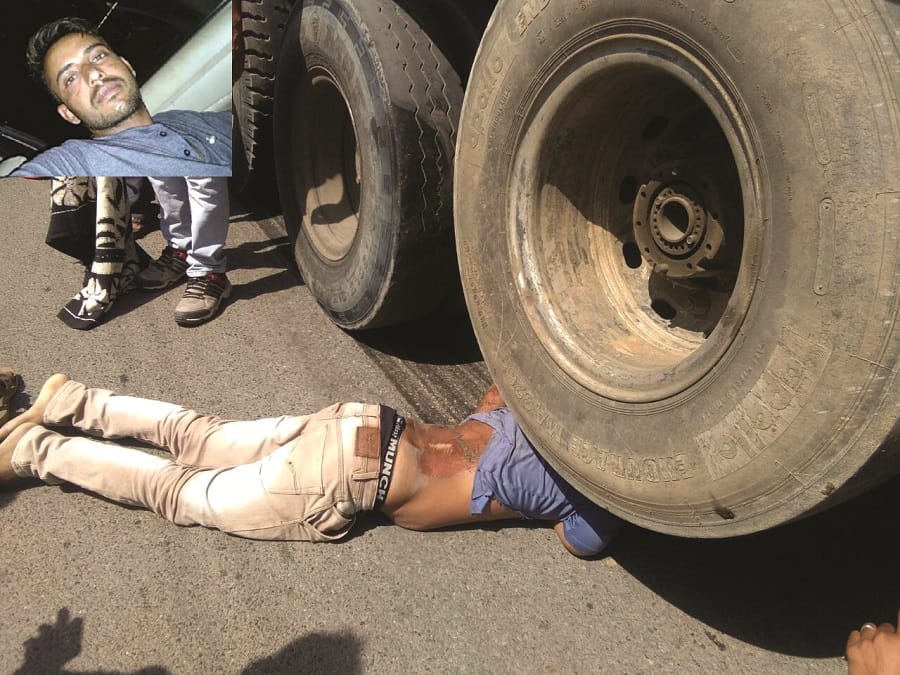 youth killed in a road accident in udaipur 