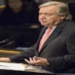Countries began signing the first treaty to ban nuclear weapons