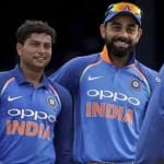 कुलदीप यादव और विराट कोहली