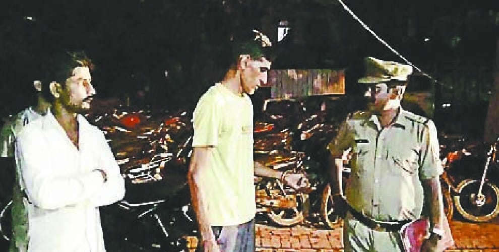 firing at MCD Employee Home, Wife and son were on target