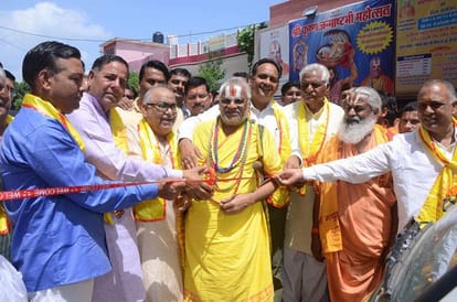 hospital given ok report of falahari baba police not showing any concern 