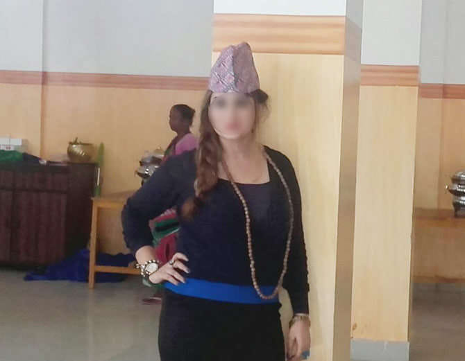 nepal police arrested duplicate honeypreet, rumour in india of honeypreet arrest